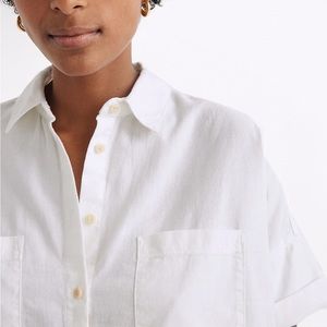 Madewell Hilltop Shirt in Geo Texture